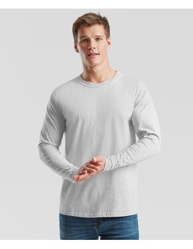 F-SS434-T-shirt Iconic 195 Ringspun Premium à manches longues